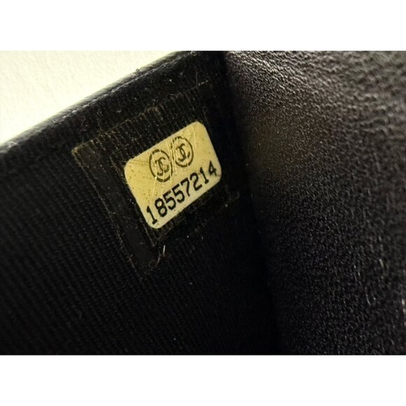 Chanel Black Quilted Smooth Lambskin Wallet on a Chain Clutch Bag - Picture 9 of 14